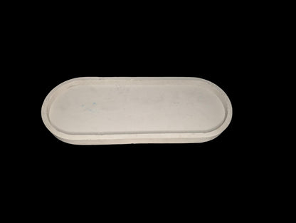 Concrete Oval Trays –Available In 4 Different Sizes  Minimalist Modern Home Décor