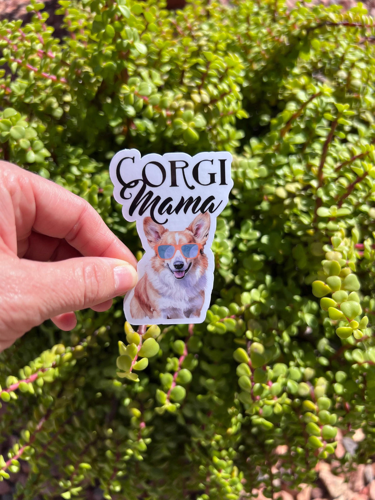 Corgi Mama Sticker | Cute Dog Mom Vinyl Decal