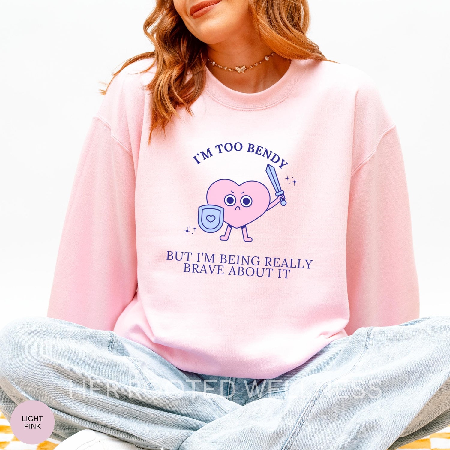 Funny HSD/EDS Awareness Sweatshirt | Ehlers-Danlos Syndrome Sweater | HSD Crewneck | Hypermobile Gift | Cozy Hypermobility Spectrum Sweats
