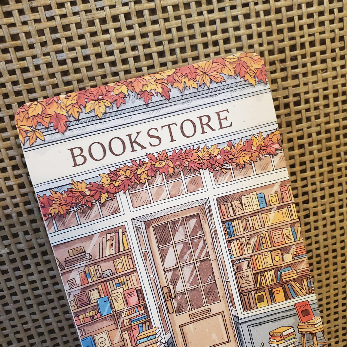 Fall Bookstore Kindle Insert: Bookish Ereader Accessory