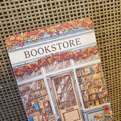 Fall Bookstore Kindle Insert: Bookish Ereader Accessory