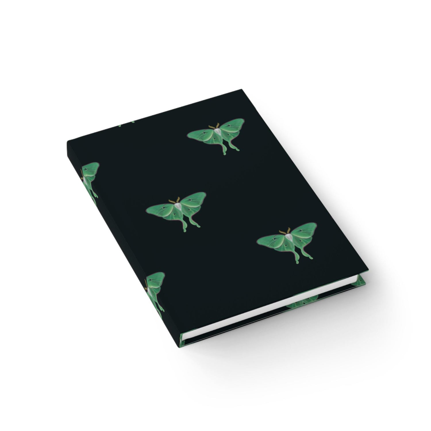 Luna Moth Journal – Elegant Writing Notebook, Nature Lover Gift
