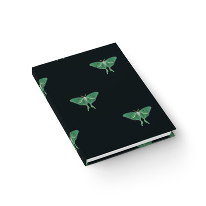 Luna Moth Journal – Elegant Writing Notebook, Nature Lover Gift