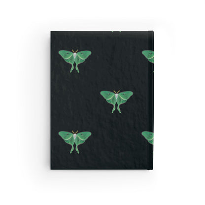 Luna Moth Journal – Elegant Writing Notebook, Nature Lover Gift