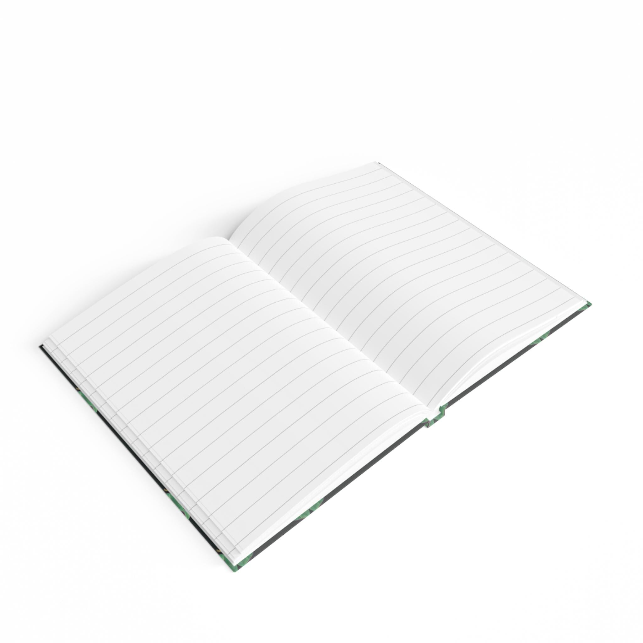 Luna Moth Journal, Matte Laminated Cover, Eco-Friendly Notebook