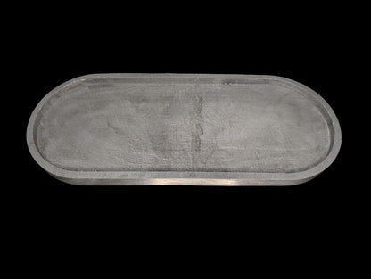 Concrete Oval Trays –Available In 4 Different Sizes  Minimalist Modern Home Décor