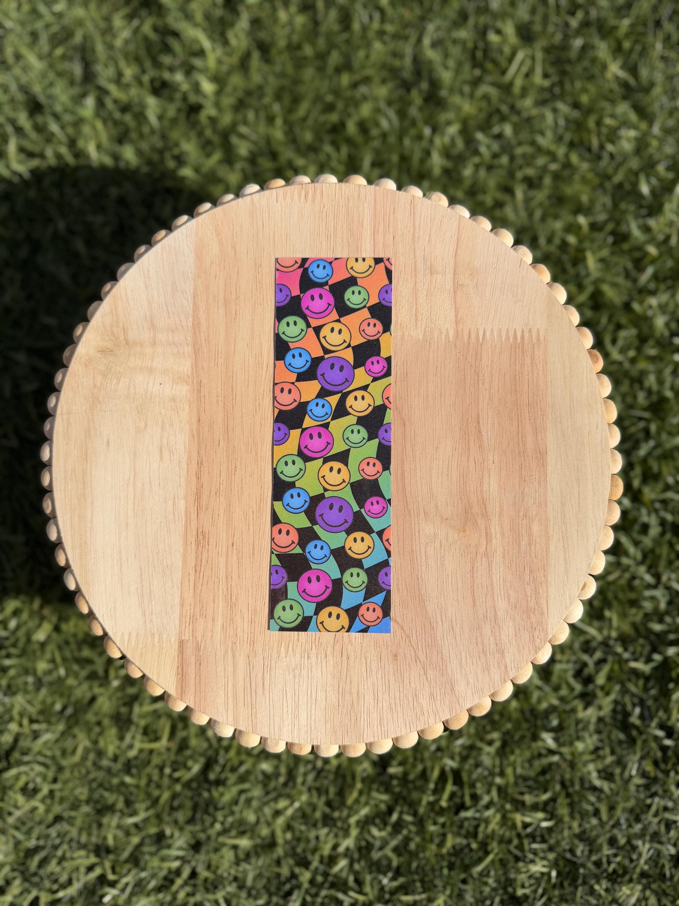90s Nostalgia Bookmark Bundle | Rainbow Hearts, Smiley Faces &amp; Leopard Prints | Laminated | Individual or Set | Pastel Y2K Reading Gift