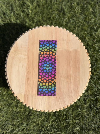 90s Nostalgia Bookmark Bundle | Rainbow Hearts, Smiley Faces &amp; Leopard Prints | Laminated | Individual or Set | Pastel Y2K Reading Gift