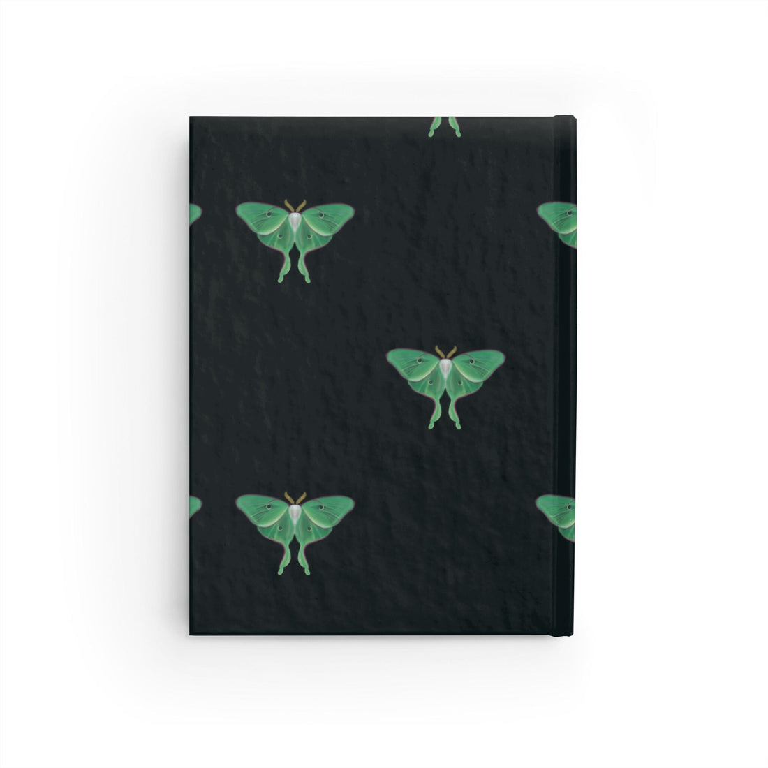 Luna Moth Journal, Matte Laminated Cover, Eco-Friendly Notebook