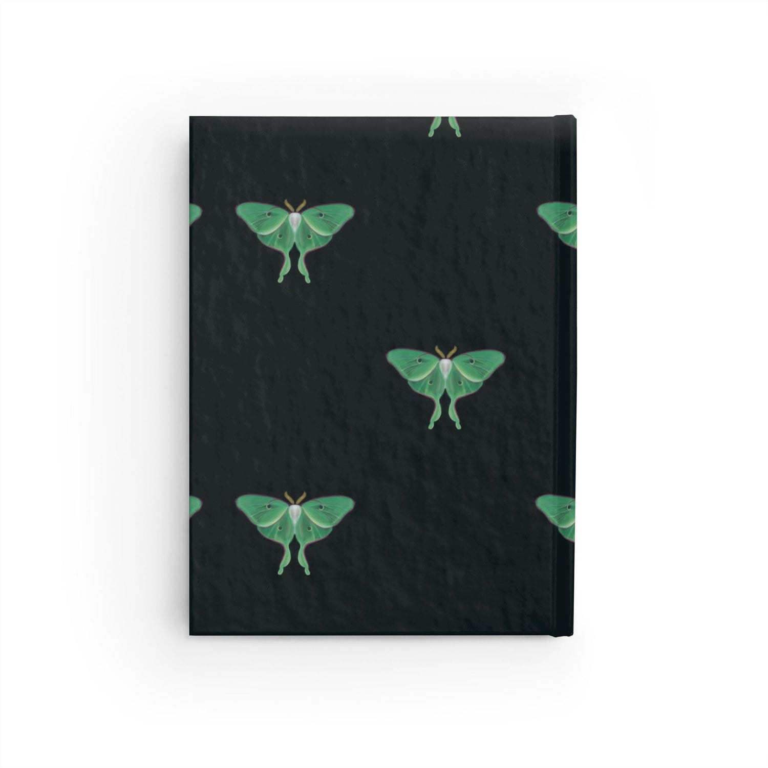 Luna Moth Journal, Matte Laminated Cover, Eco-Friendly Notebook