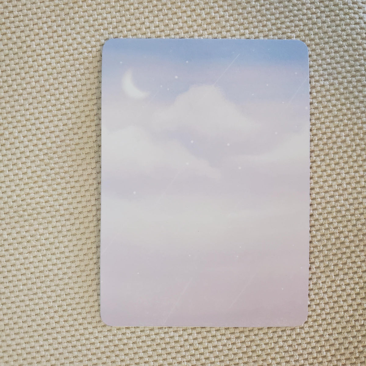 Pastel Sky Soft Colors Kindle Insert: Bookish Ereader Accessory | Meadowlark Nest | Moon and Stars Kindle insert