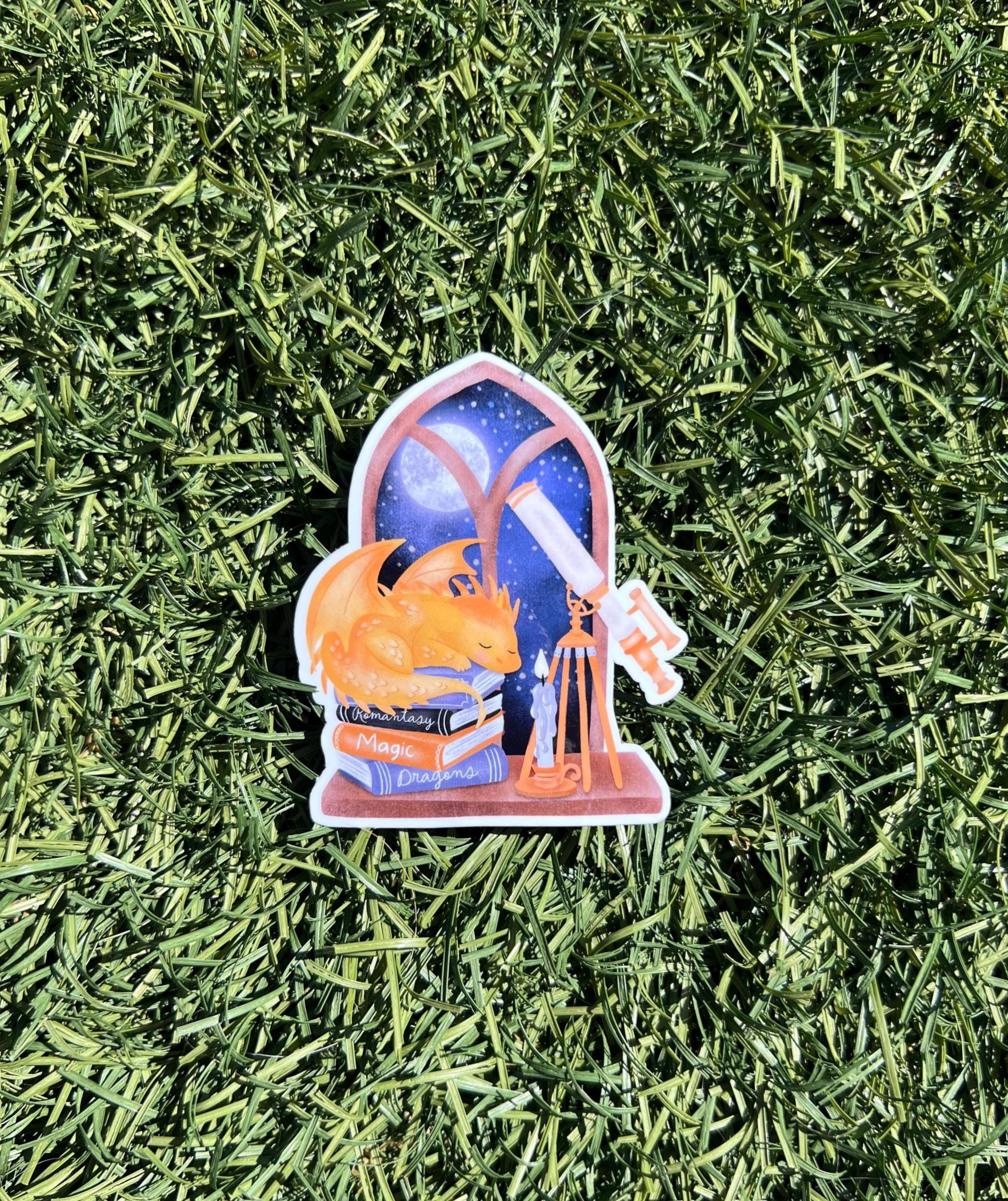 Cute Book Dragon Fantasy Sticker | Kindle Sticker, Book Tok, Book Sticker, Reading Sticker