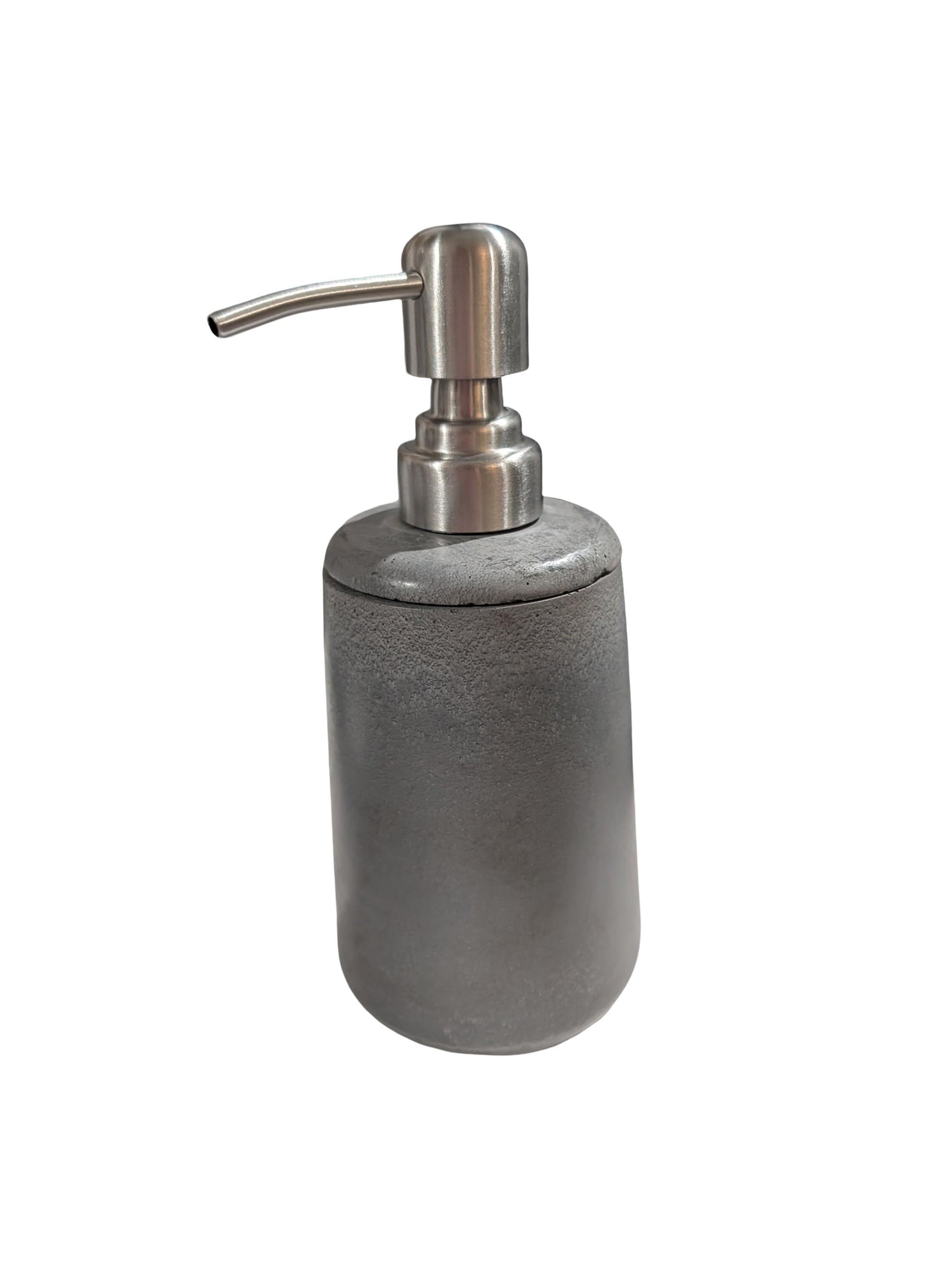 Concrete Soap Dispenser Bottle With Black Pump