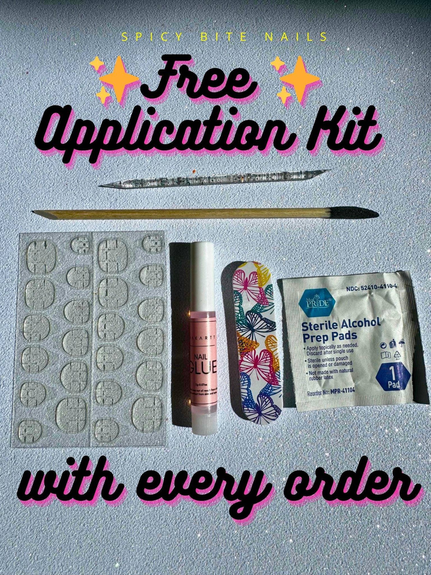Khaleesi - Dragon scale chrome bubble False Press-On Nail Extensions 10pcs