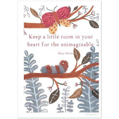 Keep a Little Room In Your Heart - Pack of 10 Greeting Cards (US &amp; CA) Plus Envelopes