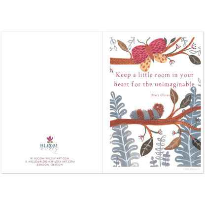 Keep a Little Room In Your Heart - Pack of 10 Greeting Cards (US &amp; CA) Plus Envelopes