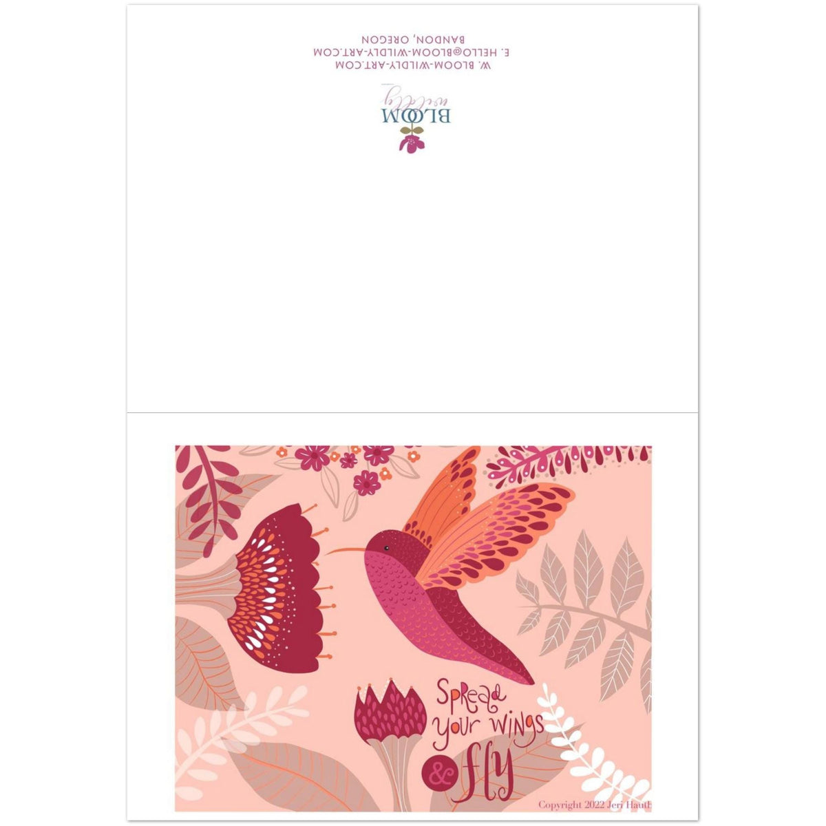 Spread Your Wings and Fly - Pack of 10 Greeting Cards (US &amp; CA) Plus Envelopes
