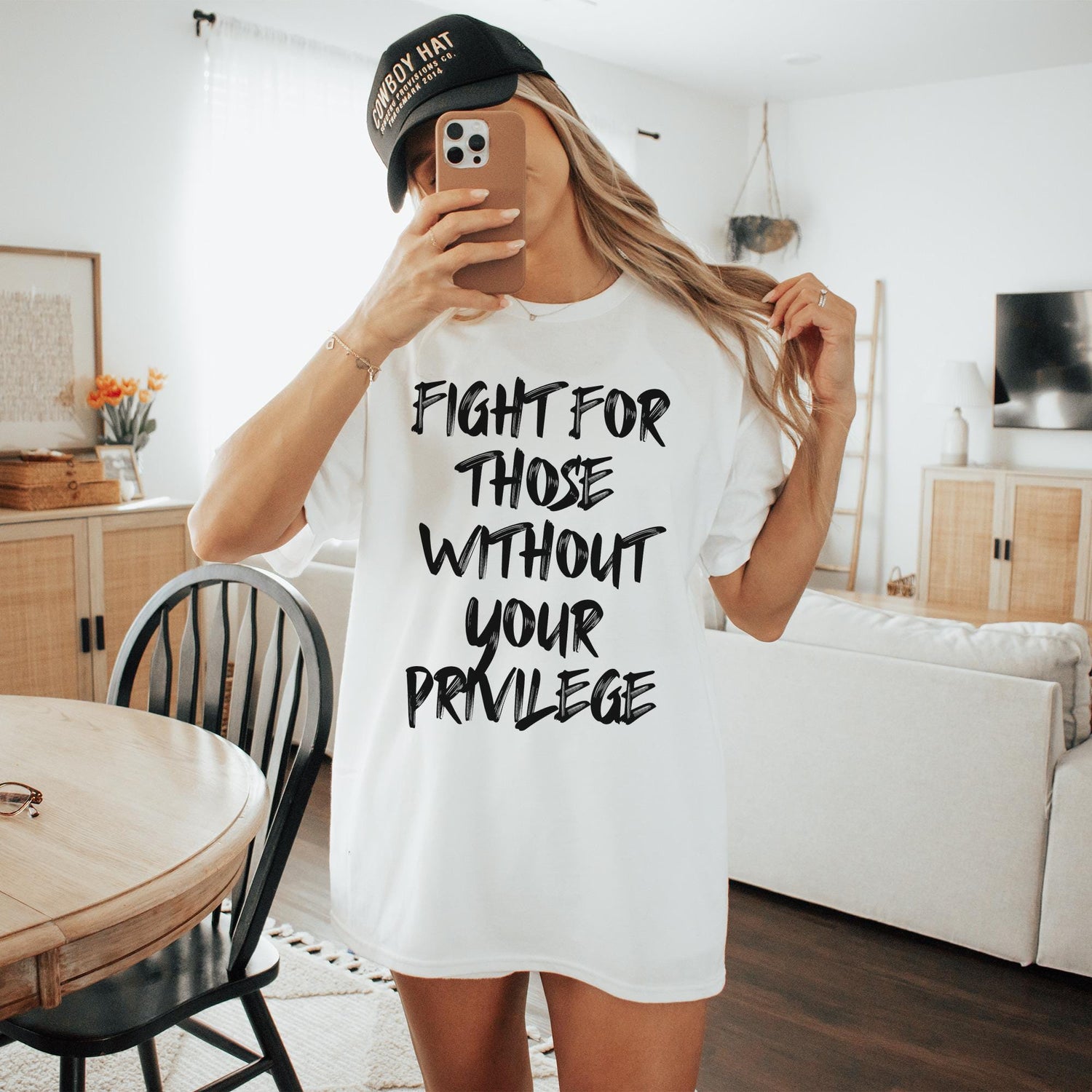 Fight For Those without Your Privilege T-Shirt, Social Justice Outfit, Anti Discrimination Tee, Allies Clothing, Pro Democracy Top