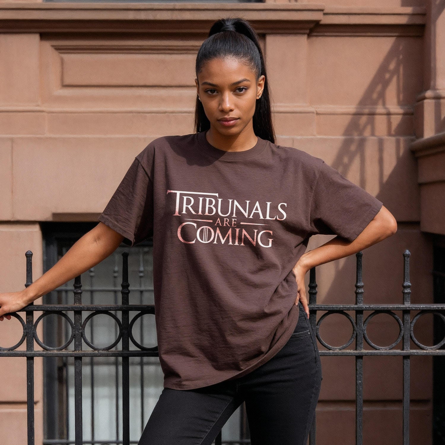 Tribunals Are Coming Shirt, Cool Graphic Tee, Funny Novelty Gift, Unisex Casual Wear, Trendy Graphic T-Shirt