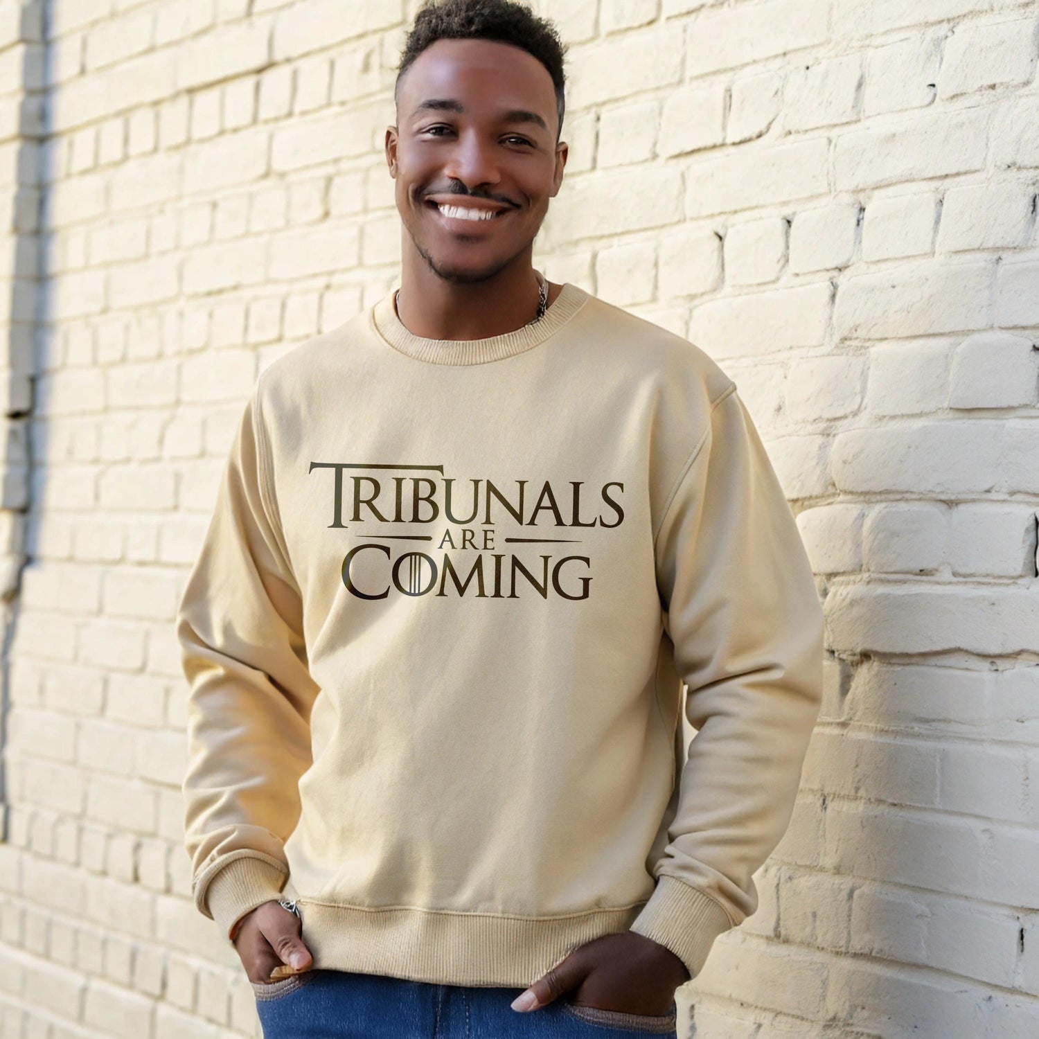 Tribunals Are Coming sweatshirt, Tribunals pullover, Unisex cozy sweatshirt, Funny saying top, Graphic sweatshirt gift
