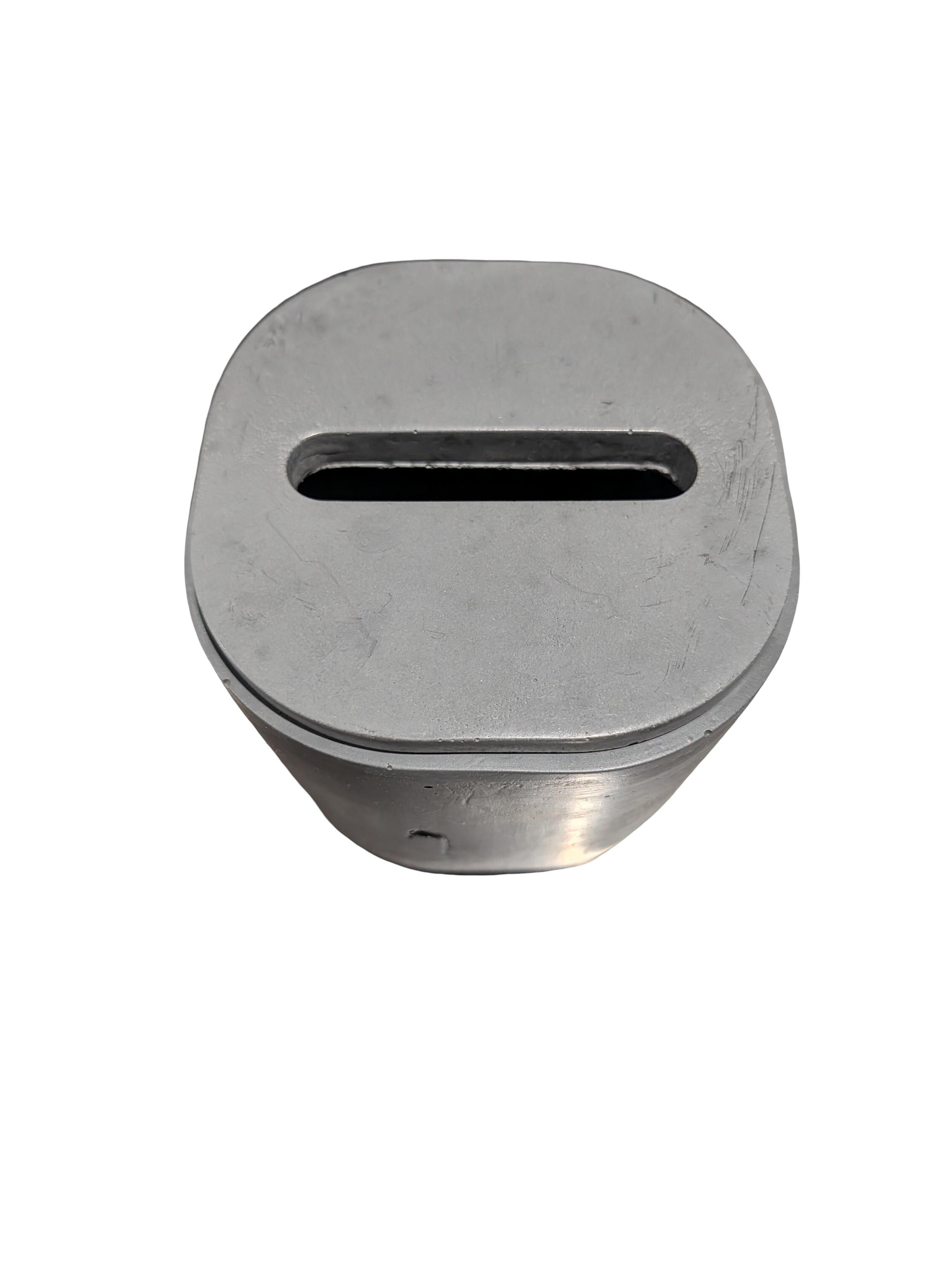 Gray Concrete Tissue Box- DEFECTIVE PIECES (As-Is) - Minimalist Bathroom Decor