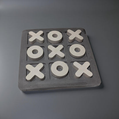 Concrete Tic-Tac-Toe Set