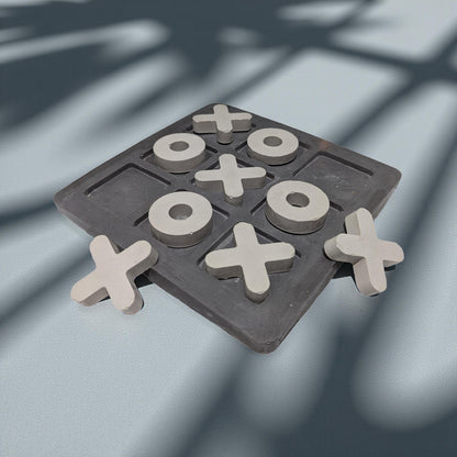 Concrete Tic-Tac-Toe Set