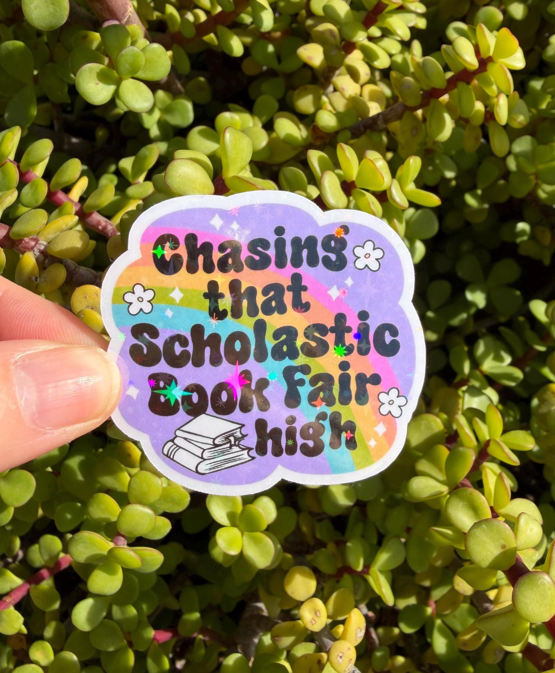 Scholastic Book Fair Sticker: Water-resistant Vinyl, Booktok Nostalgia