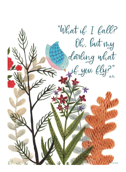 What if I Fly - Pack of 10 Greeting Cards (US &amp; CA) Plus Envelopes