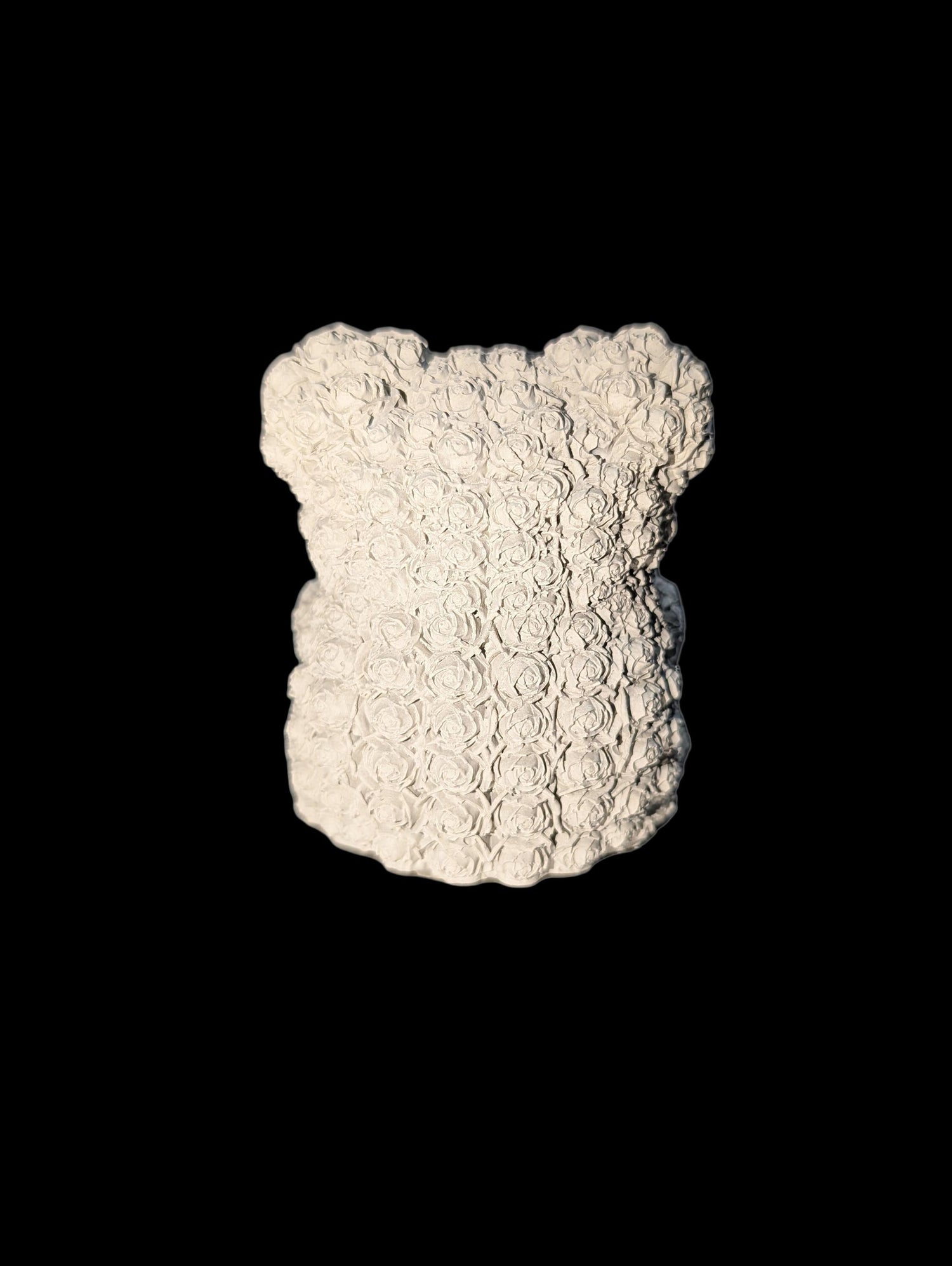 Concrete Rose Teddy Bear – The Everlasting Valentine’s Day Keepsake
