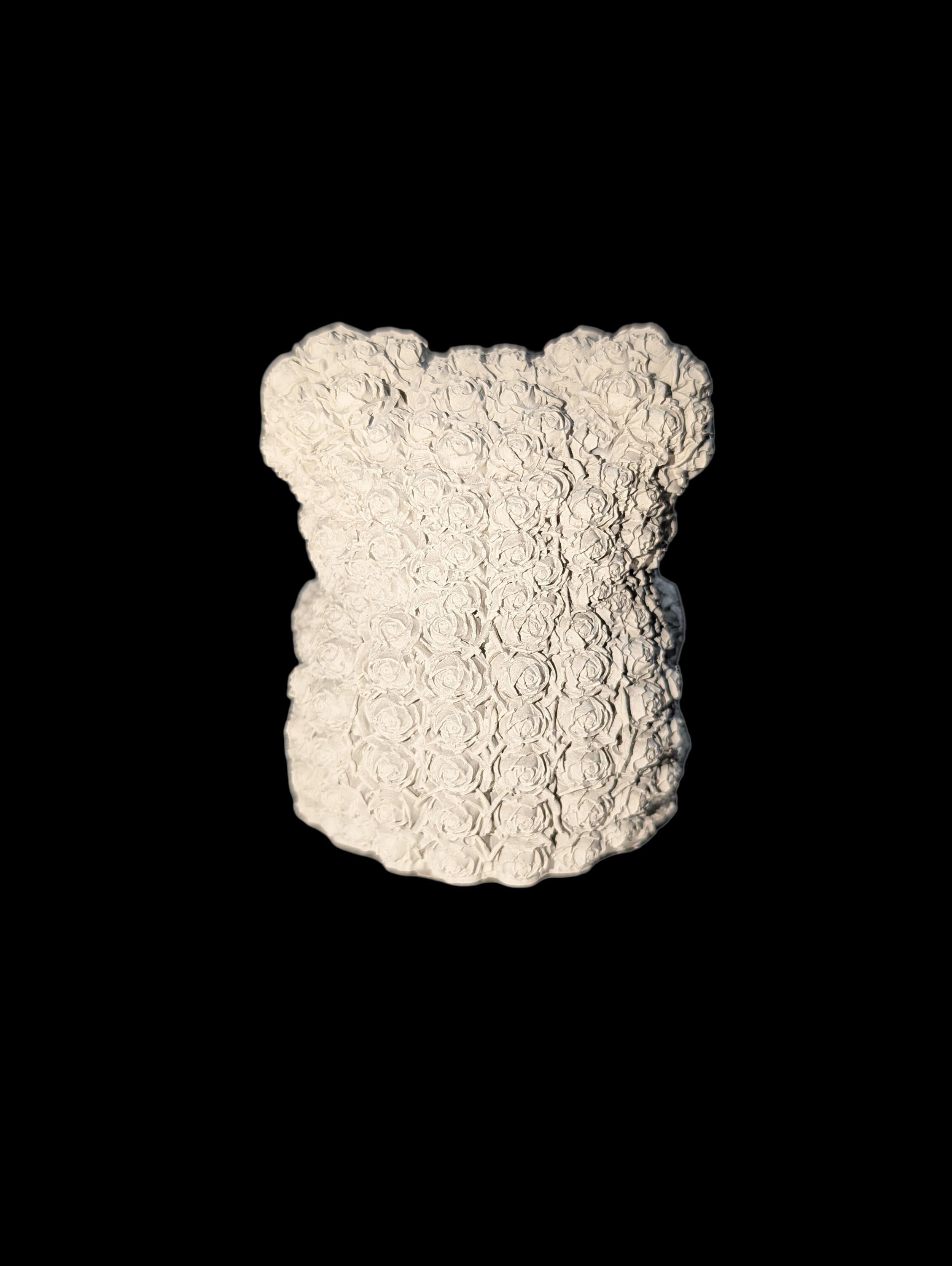 Concrete Rose Teddy Bear – The Everlasting Valentine’s Day Keepsake
