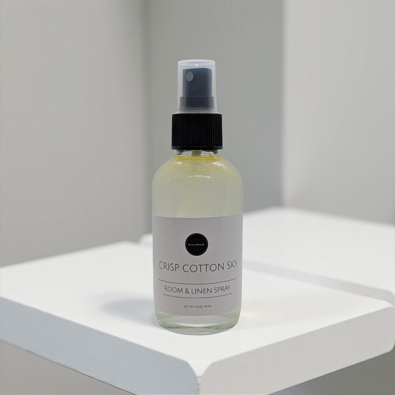 Signature Room &amp; Linen Spray | Designer Inspired Scents | 4oz Glass Bottle Home Fragrance Mist | High Society, Social Hour, Crisp Cotton