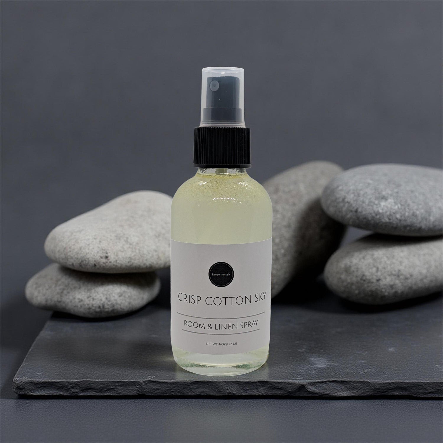 Signature Room &amp; Linen Spray | Designer Inspired Scents | 4oz Glass Bottle Home Fragrance Mist | High Society, Social Hour, Crisp Cotton