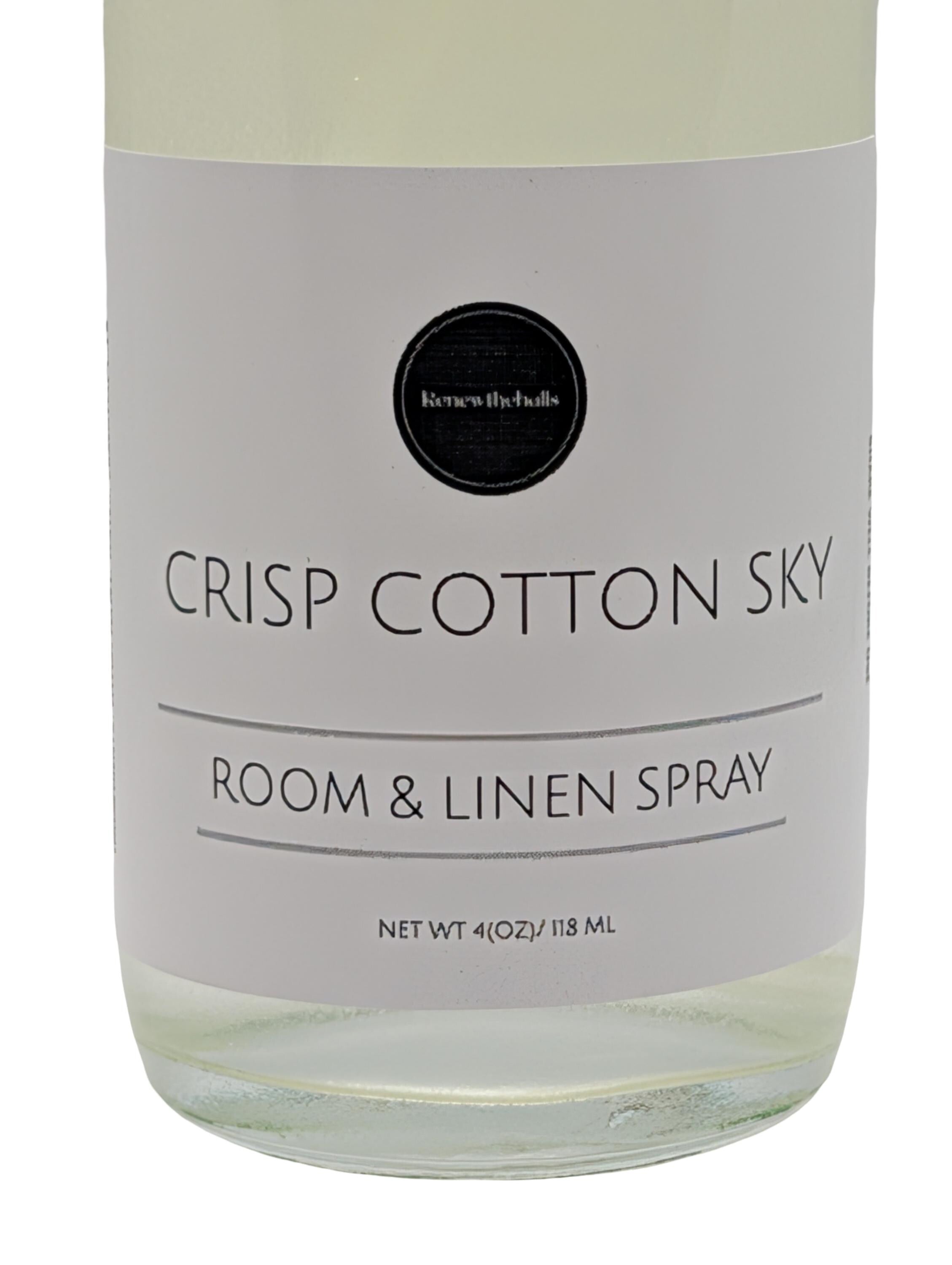 Signature Room &amp; Linen Spray | Designer Inspired Scents | 4oz Glass Bottle Home Fragrance Mist | High Society, Social Hour, Crisp Cotton