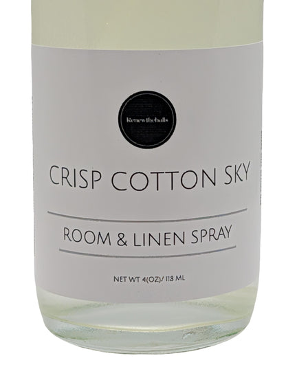 Signature Room &amp; Linen Spray | Designer Inspired Scents | 4oz Glass Bottle Home Fragrance Mist | High Society, Social Hour, Crisp Cotton