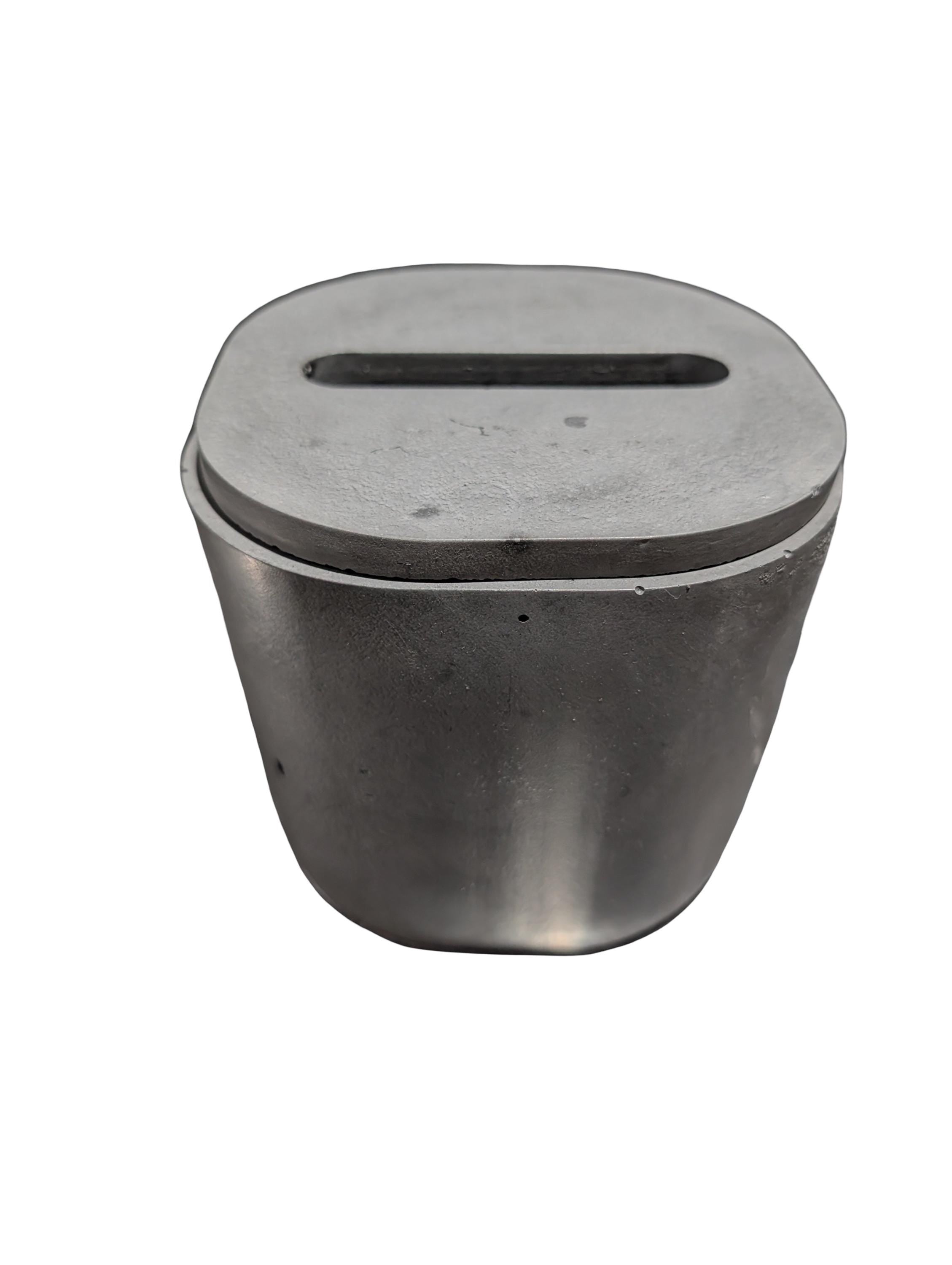 Gray Concrete Tissue Box- DEFECTIVE PIECES (As-Is) - Minimalist Bathroom Decor