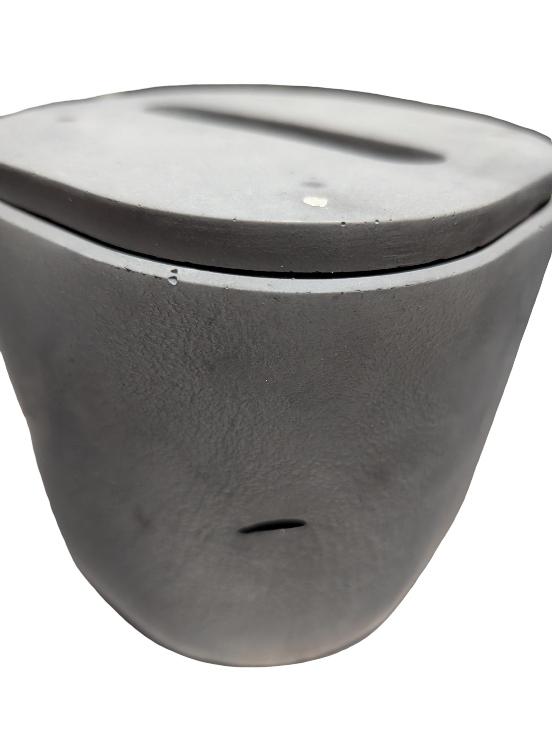 Gray Concrete Tissue Box- DEFECTIVE PIECES (As-Is) - Minimalist Bathroom Decor