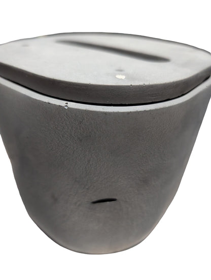 Gray Concrete Tissue Box- DEFECTIVE PIECES (As-Is) - Minimalist Bathroom Decor