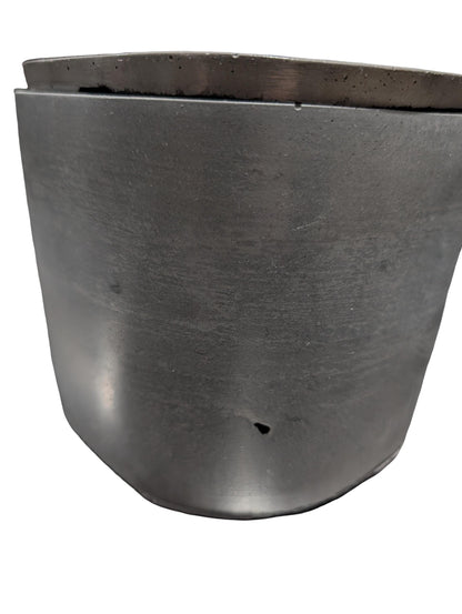Gray Concrete Tissue Box- DEFECTIVE PIECES (As-Is) - Minimalist Bathroom Decor