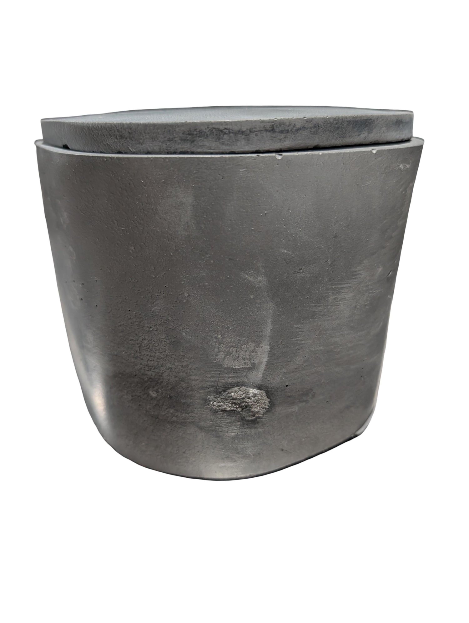 Gray Concrete Tissue Box- DEFECTIVE PIECES (As-Is) - Minimalist Bathroom Decor