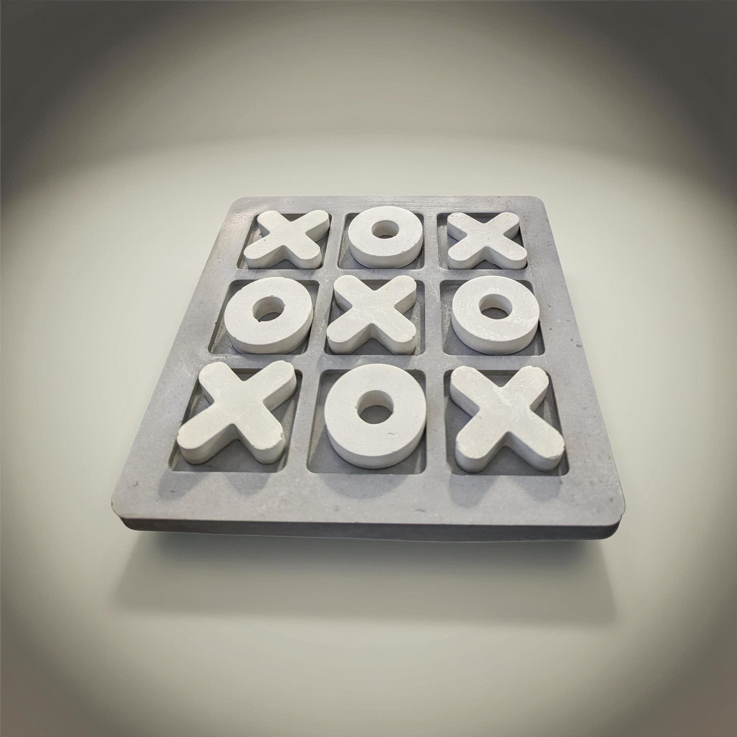 Concrete Tic-Tac-Toe Set