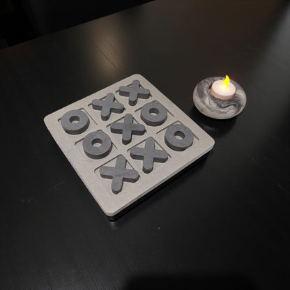 Concrete Tic-Tac-Toe Set