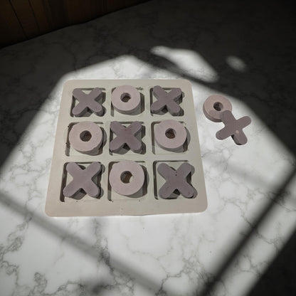 Concrete Tic-Tac-Toe Set