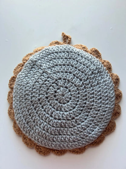 Peach Pie Trivet Pot Holder