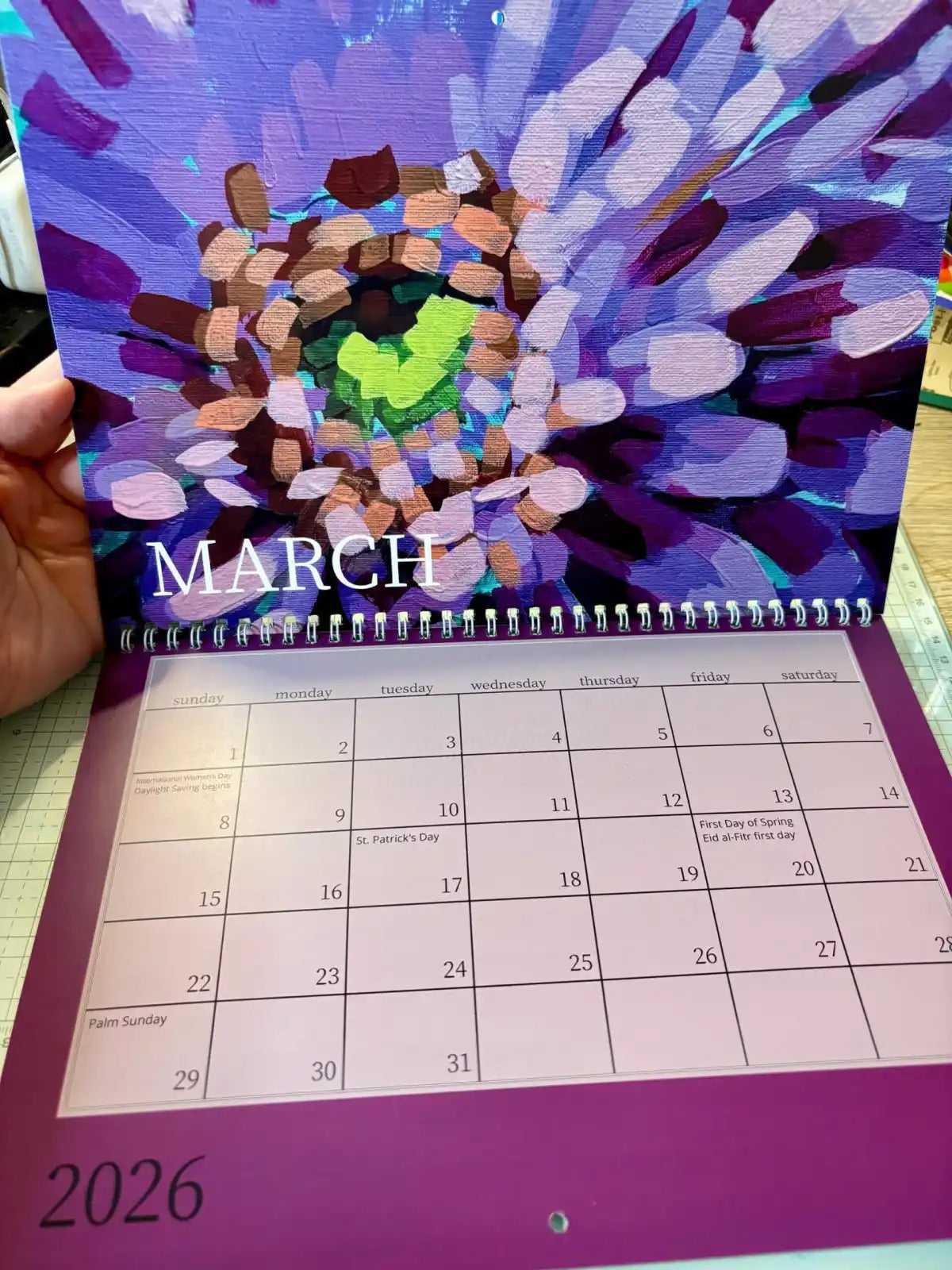 2026 Wall Calendar art prints
