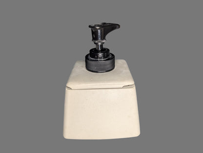 Geometric Concrete Pump Bottle | Resin Sealed Soap Dispenser | Cube or Sphere Lotion Holder | Industrial Home Decor | Natural Cement