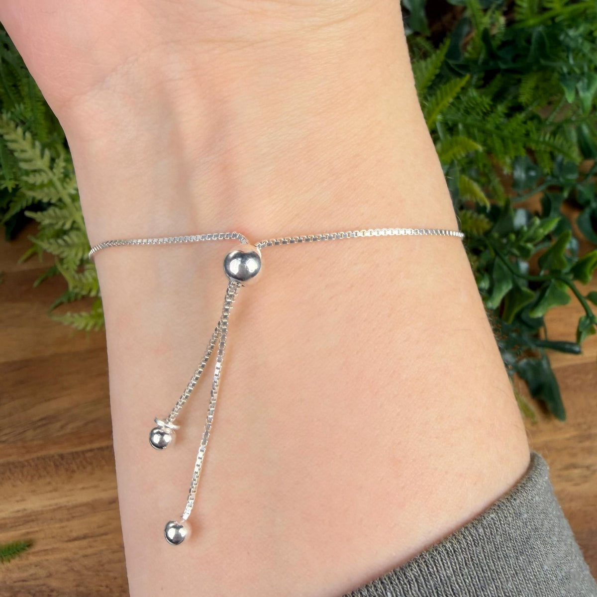 Custom Pearl Bracelet, Choose Up to 8 Pearls, Freshwater Pearl Chain in Sterling Silver