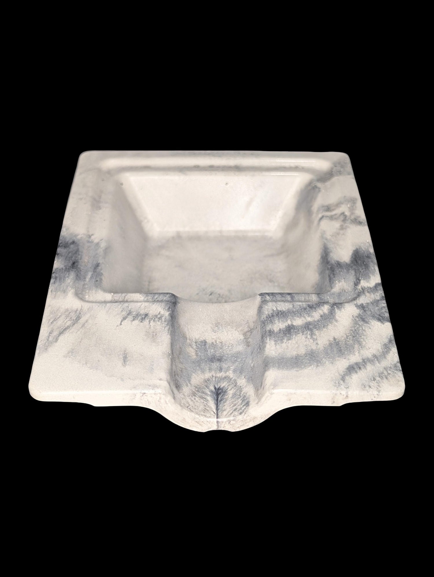 Handmade Marble Concrete Cigar Ashtray – Modern Single Cigar Rest – Luxury Minimalist Concrete Decor – Gifts for Cigar Lovers – 5.2&amp;quot; x 4&amp;quot;