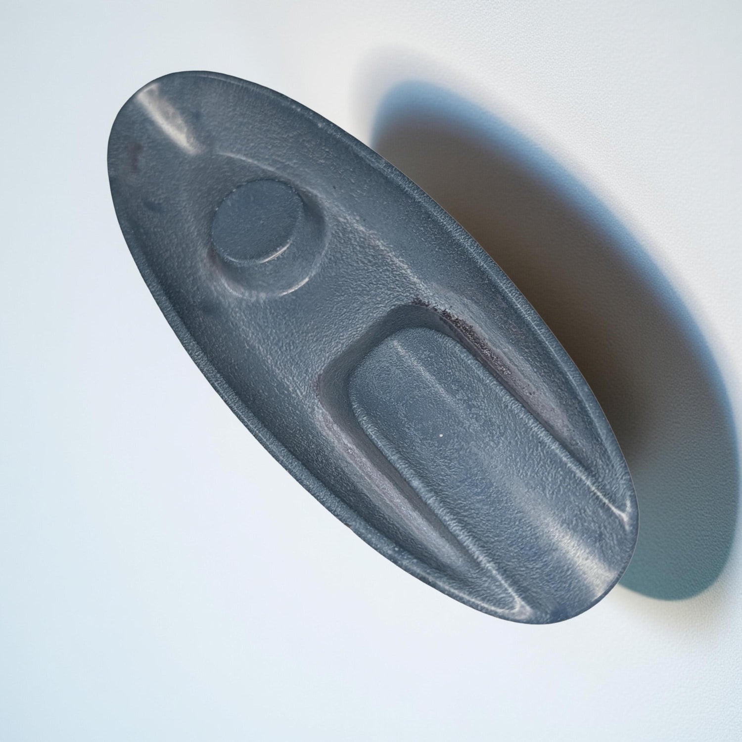 Concrete Cigar Ashtray | Modern Cigar Rest for Men | Industrial Outdoor Ashtray | Minimalist Smoking Accessory | Gift for Him