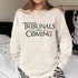 Tribunals Are Coming Shirt, Funny Statement Tee, Long Sleeve Graphic Top, Humorous Casual Wear, Trendy Quote Apparel